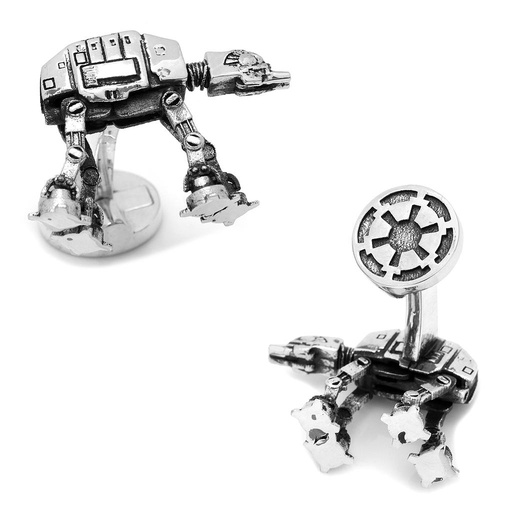 [CU.CUFF.0027956] 3d Imperial At-At Walker Cufflinks