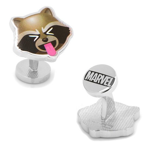 [CU.CUFF.0028050] Rocket Raccoon Emoji Cufflinks