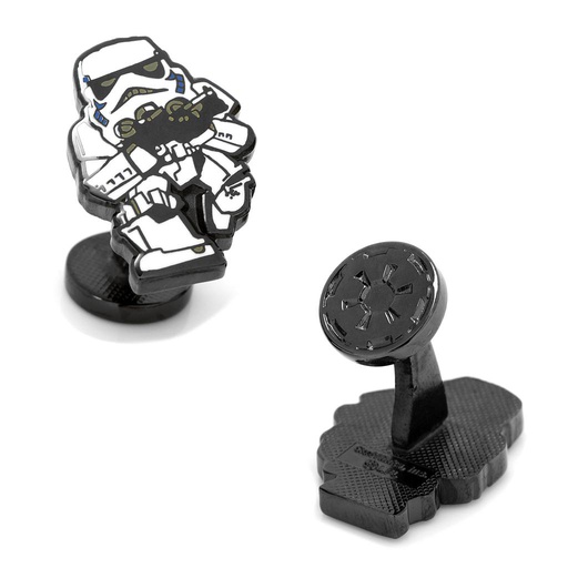 [CU.CUFF.0028159] Stormtrooper Action Pose Cufflinks
