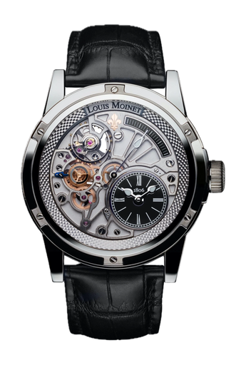 [FI.WATC.0028373] Titanium Grade/Steel Tempograph Retrograde Black Zones