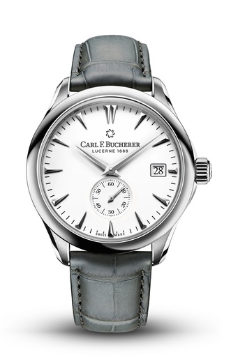 Carl F. Bucherer Manero Peripheral White Dial On Strap