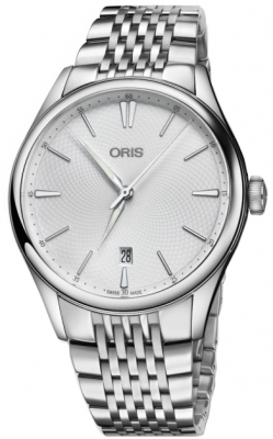 [OR.WATC.0049584] Oris Artelier Date In Steel On Bracelet