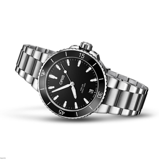 [OR.WATC.0049590] Oris Aquis Date 36.5mm Black Dial On Bracelet