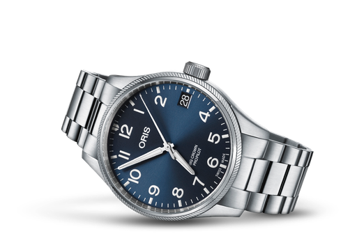 [OR.WATC.0049598] Oris Big Crown Propilot Date Steel Blue Dial On Bracelet