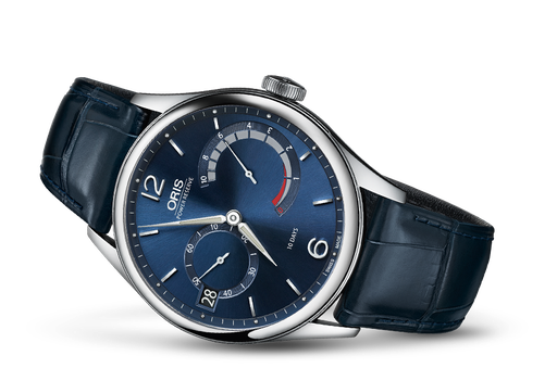 [OR.WATC.0049711] Oris Calibre 111 Steel Blue Dial Power Reserve