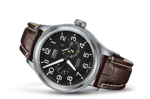 [OR.WATC.0049713] Oris Big Crown Pp Worldtimer Black Dial On Strap