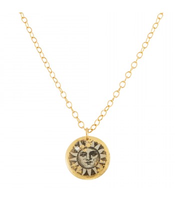 [EV.FASH.0050044] Sun Mini1" Pendant 17" Chain