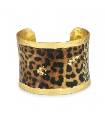 Leopard Corset Cuff 2"