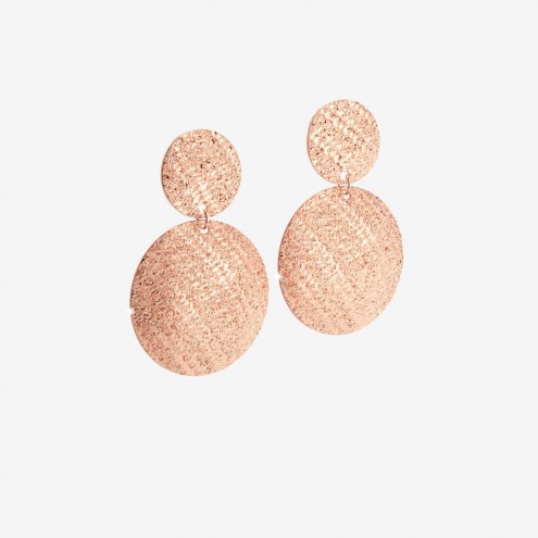 [TE.FASH.0050097] R-Zero 2 Circle Dangle Earrings