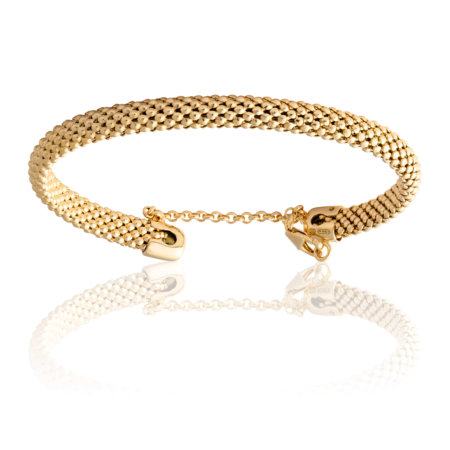 [DA.FASH.0050109] Double Bone Mesh Bracelet