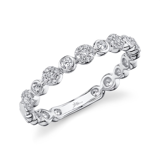 0.22ct 14k Diamond Lady's Band