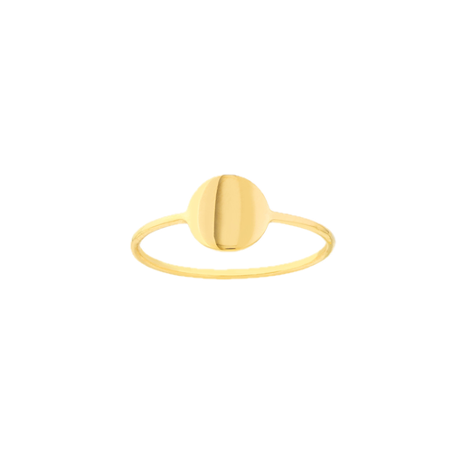 Disc Wire Ring 14kt