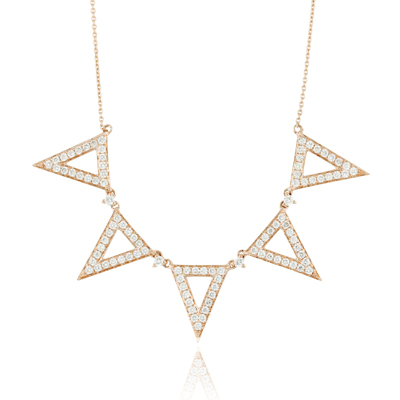 18k Gold Diamond Necklace