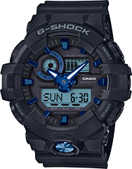 [VI.WATC.0050785] G-Shock Ana-Digi Super Illuminator Black & Blue