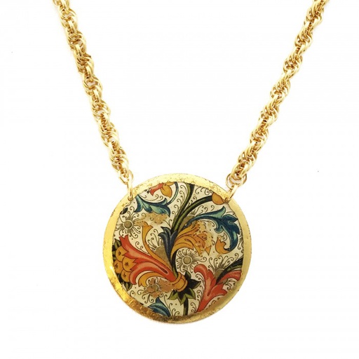 [EV.FASH.0051082] Orange Firenze Pendant