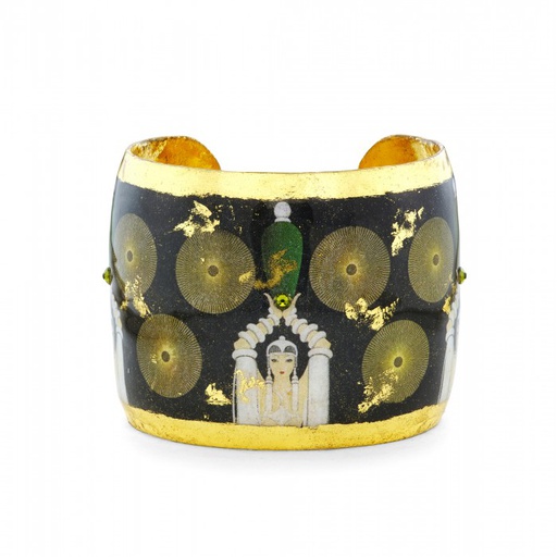 Erté Emerald Vase Cuff