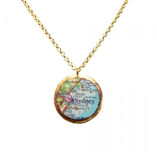 [EV.FASH.0051829] Sydney Map Pendant