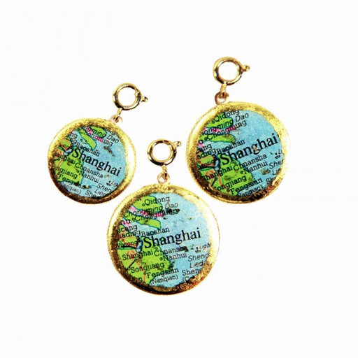 [EV.FASH.0051849] Shanghai Map Charm