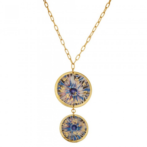 [EV.FASH.0052028] Santorini-Crete Double Drop Necklace