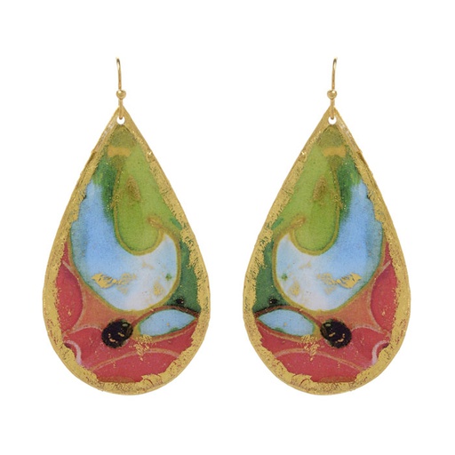 [EV.FASH.0052040] Miami Teardrop Earrings - A