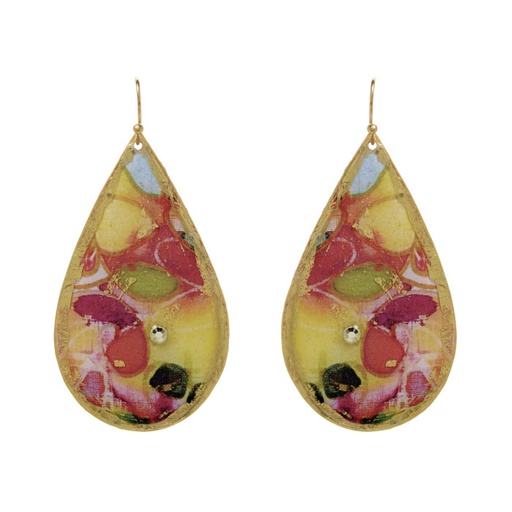 [EV.FASH.0052041] Miami Teardrop Earrings - B