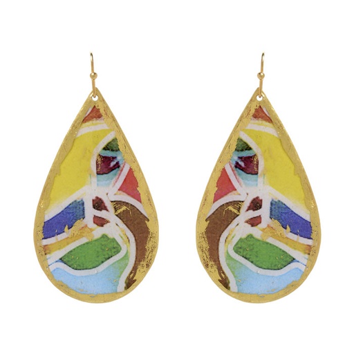 [EV.FASH.0052047] Charleston Teardrop Earrings - B
