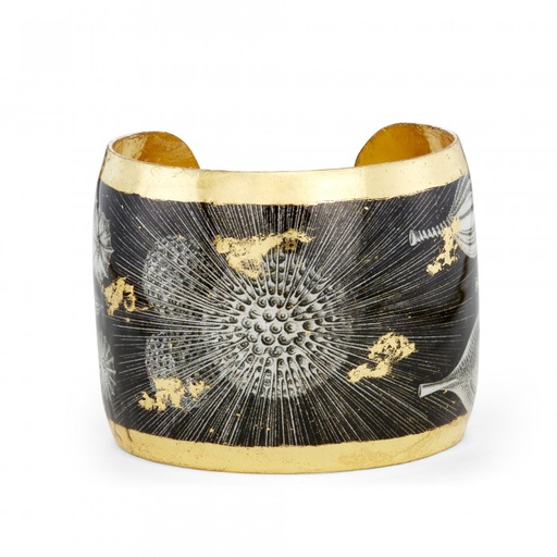 Sea Life Noir Cuff