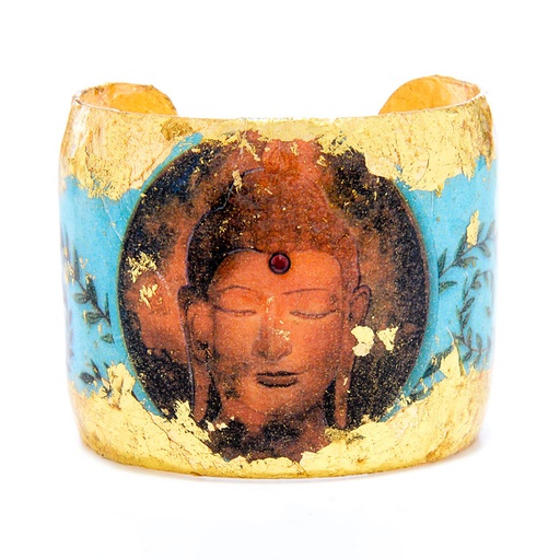 Buddha Blue Cuff