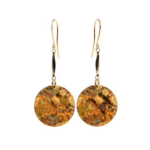 [EV.FASH.0052759] Confetti Disc Drop Earrings