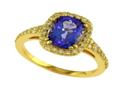 [EF.GEMS.0052902] Tanzanite Ring