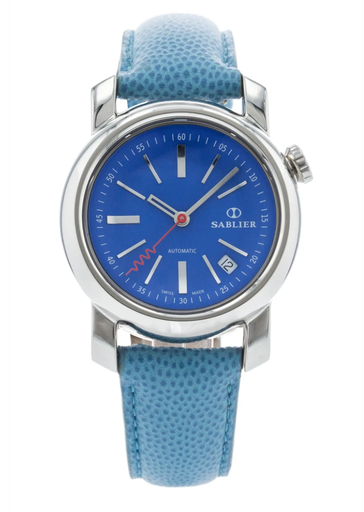 [SA.WATC.0052999] Sablier Grand Cru Wristwatch With Corkscrew Seconds Hand