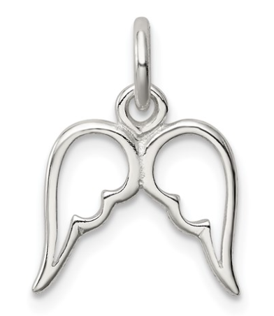 [QU.FASH.0053098] Sterling Silver Wings Pendant