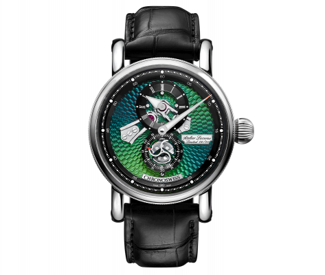 [CH.WATC.0053344] Flying Regulator Open Gear Green