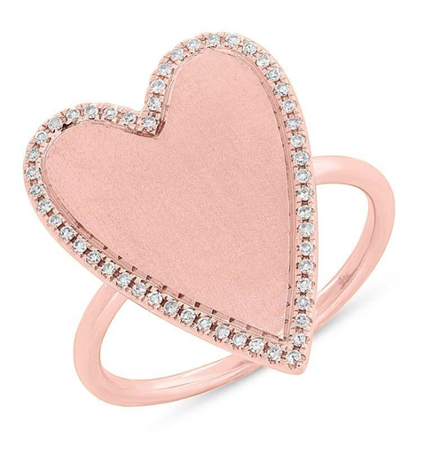 Diamond Heart Ring