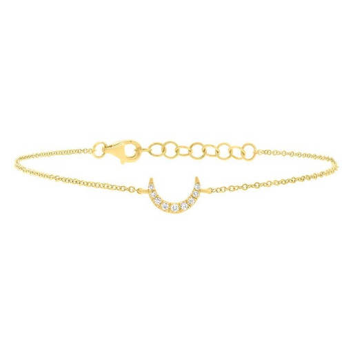 Diamond Crescent Bracelet