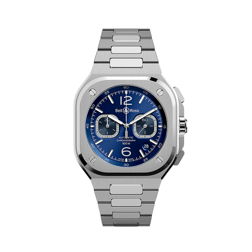 Br05 Chronograph Steel On Bracelet