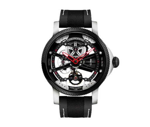 [CH.WATC.0053894] Chronoswiss Skeltec DLC & Steel