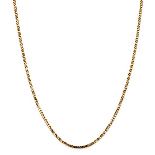 [QU.GOLD.0053978] 14k Yellow Gold Franco Chain