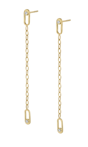 [MI.DIAM.0054198] Streamlined Earrings