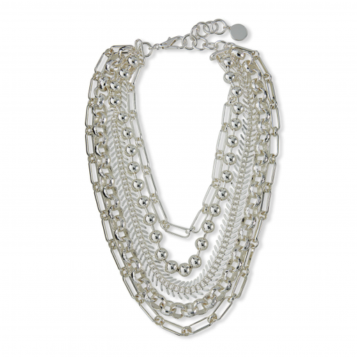 [NE.FASH.0054385] Layered Chain Necklace