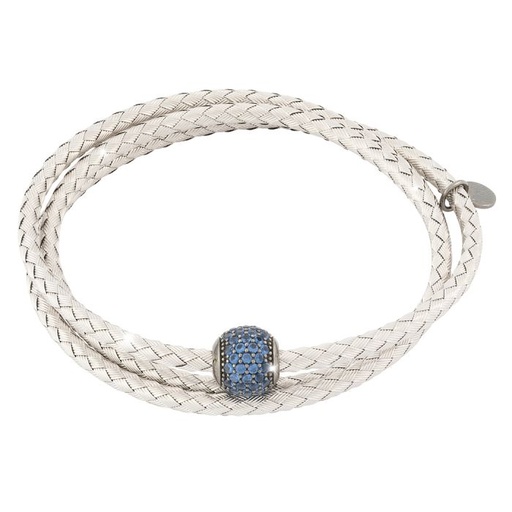 Triple Wrap Balloon Bracelet With Crystal Ball