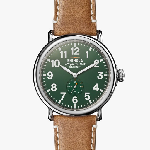 [SH.WATC.0054784] Runwell 47mm Steel Watch On Strap