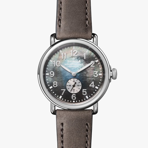 [SH.WATC.0054794] Runwell 41mm Steel Watch On Strap