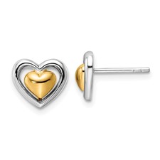 [QU.KEAR.0055520] Heart Stud Earrings