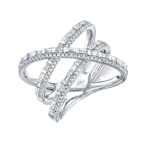 [SH.DRNG.0055599] Baguette Bridge Ring