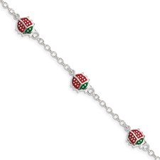 [QU.KBRA.0055980] Kids Ladybug Bracelet