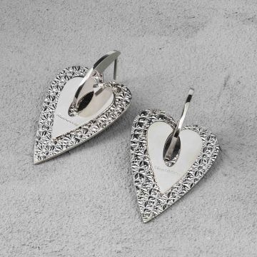 Femme 3 Heart Dangle Earrings