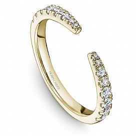 Open Pointed Diamond Wedding band