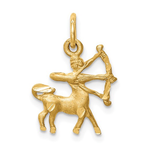[GPND.00073442] Diamond-cut Sagittarius Zodiac Charm