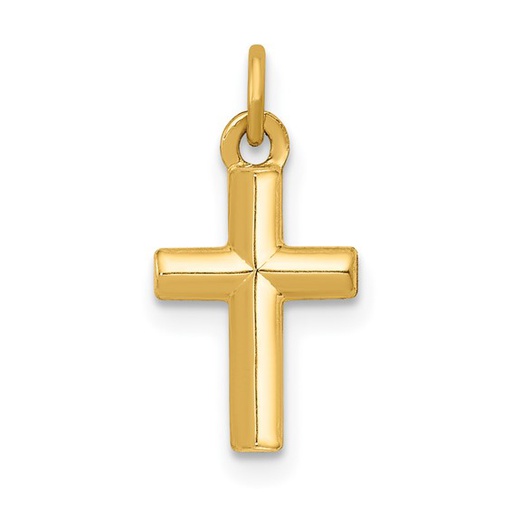 [GPND.00074587] Polished Cross Pendant